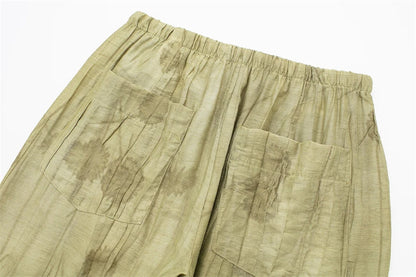 Ensemble Femme Printemps-Été 2024 – Chemise Jacquard & Pantalon Décontracté - Ma boutique