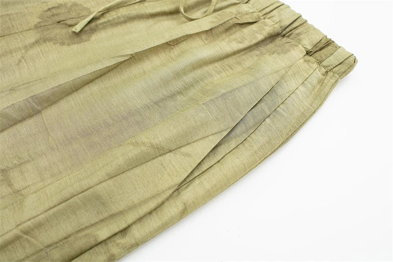 Ensemble Femme Printemps-Été 2024 – Chemise Jacquard & Pantalon Décontracté - Ma boutique