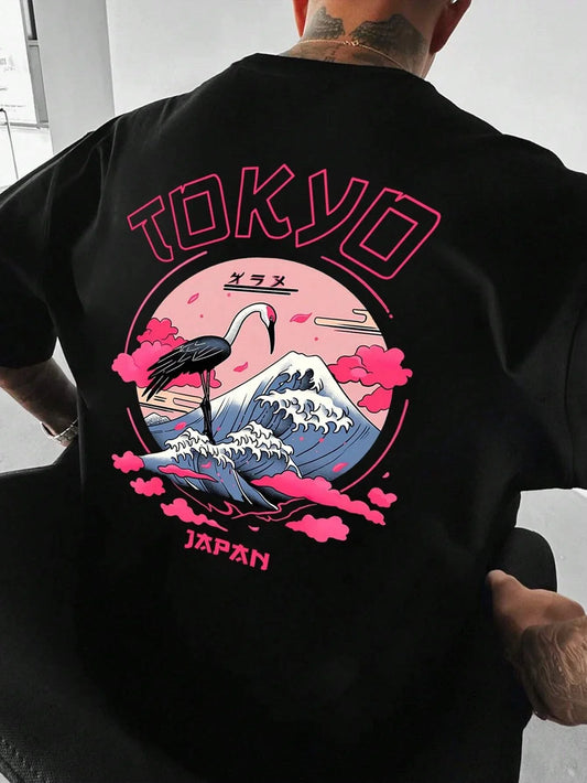 T-shirt Homme Tokyo – Streetwear Coton Premium - Ma boutique