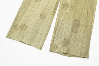 Ensemble Femme Printemps-Été 2024 – Chemise Jacquard & Pantalon Décontracté - Ma boutique