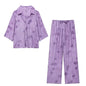 Ensemble Femme Printemps-Été 2024 – Chemise Jacquard & Pantalon Décontracté - Ma boutique